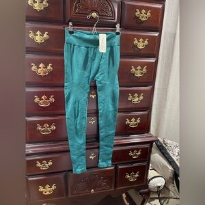 Impressions Teal Leggings